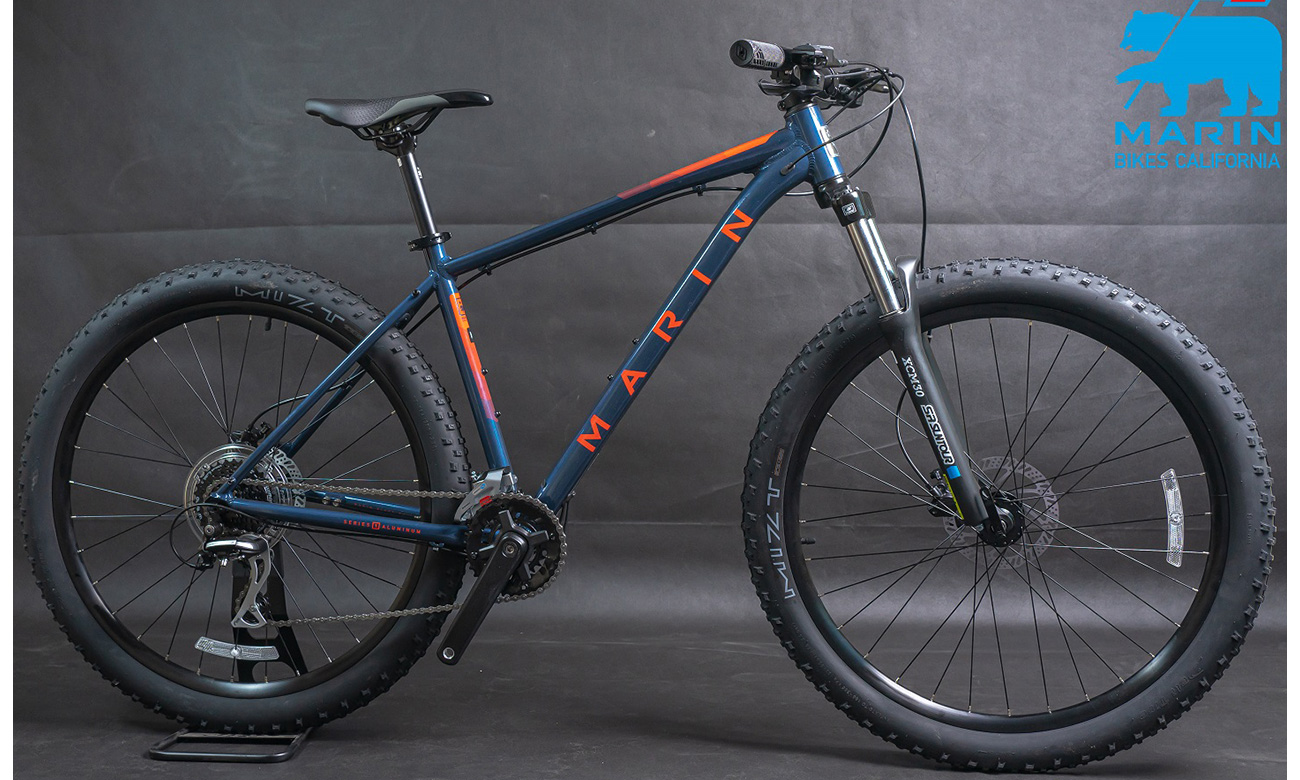 Фотография Велосипед Marin ELDRIGE GRADE BASE 27,5" 2021, размер L, blue